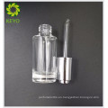 Botella de cristal cosmética transparente de la botella del dropper de cristal de 30 ml en venta